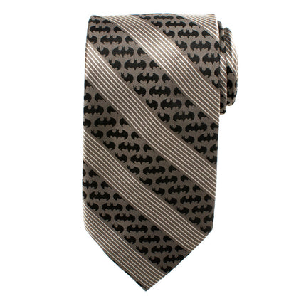 DC Batman Black Pinstripe Tie DC Comics Ties - Paul Malone.com