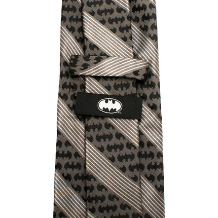 DC Batman Black Pinstripe Tie DC Comics Ties - Paul Malone.com