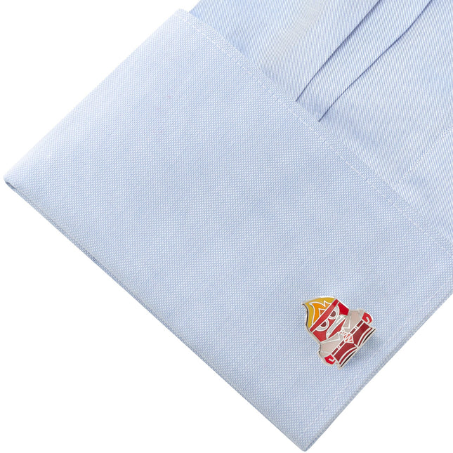 Disney Pixar Inside Out Anger Cufflinks Disney Cufflinks - Paul Malone.com