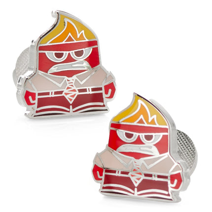 Disney Pixar Inside Out Anger Cufflinks Disney Cufflinks - Paul Malone.com