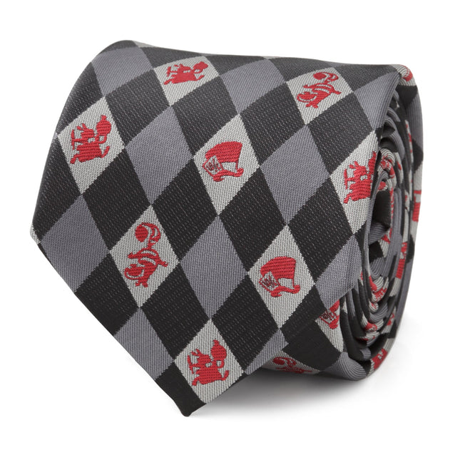 Disney Alice in Wonderland Gray Men's Tie Cufflinks.com Tie - Paul Malone.com