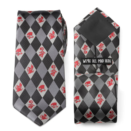 Disney Alice in Wonderland Gray Men's Tie Disney Ties - Paul Malone.com