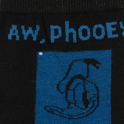 Disney Donald Duck Black Dress Socks & Blue Mickey Mouse Lapel Pin Gift Set Disney Socks - Paul Malone.com