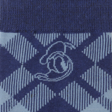 Disney Donald Duck Plaid Socks and Mickey Mouse Blue Lapel Pin Gift Set Disney Socks - Paul Malone.com