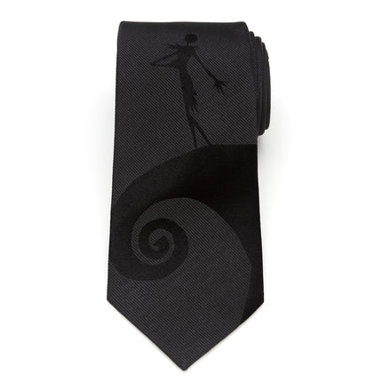 Disney The Nightmare Before Christmas Jack Skellington Black Men's Tie Disney Ties - Paul Malone.com