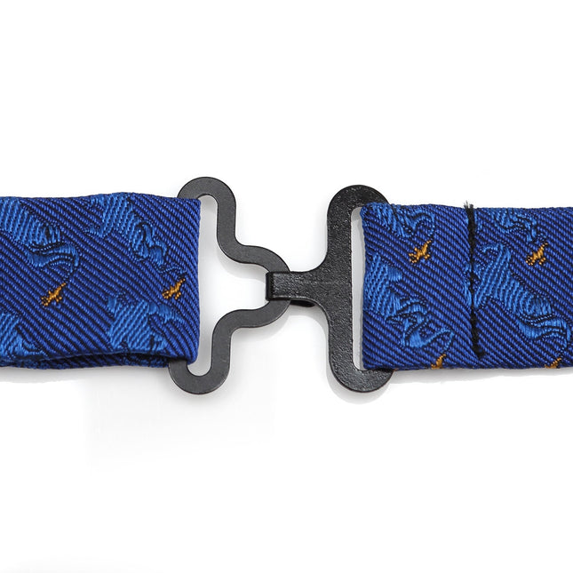 Disney Aladdin Genie Scattered Blue Big Boys' Bow Tie Cufflinks.com Boys Bow Tie - Paul Malone.com