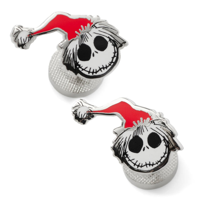 Disney The Nightmare Before Christmas Jack Skellington Santa Cufflinks Disney Cufflinks - Paul Malone.com
