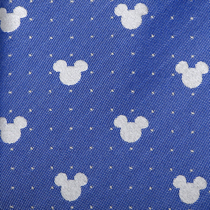 Disney Mickey Mouse Blue Pin Dot Men's Tie Disney Ties - Paul Malone.com