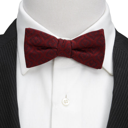 Disney Mickey Mouse Holiday Maroon Bow Tie Cufflinks.com Bowtie - Paul Malone.com