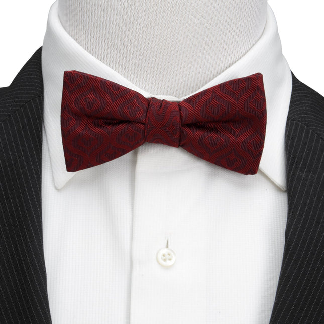 Disney Mickey Mouse Holiday Maroon Bow Tie Cufflinks.com Bowtie - Paul Malone.com