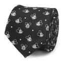 Disney Mickey Mouse Black Dot Men's Tie Disney Ties - Paul Malone.com