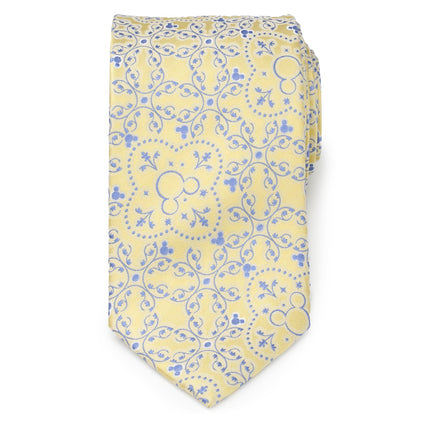 Disney Mickey Mouse Yellow Multi Men's Tie Disney Ties - Paul Malone.com