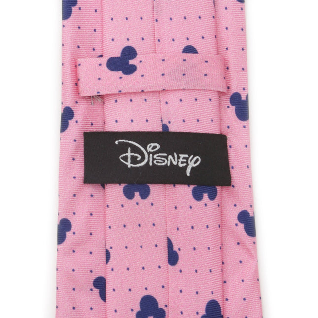 Disney Mickey Mouse Dot Pink Men's Tie Cufflinks.com Tie - Paul Malone.com