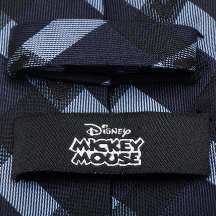 Disney Mickey Mouse Blue Plaid Tie Cufflinks.com Tie - Paul Malone.com