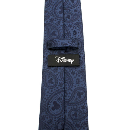 Disney Mickey Mouse Navy Paisley Men's Tie Disney Ties - Paul Malone.com