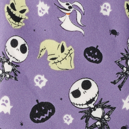 Disney The Nightmare Before Christmas Purple Men's Tie Cufflinks.com Tie - Paul Malone.com