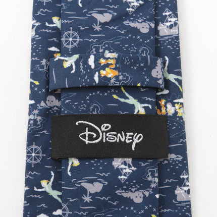 Disney Peter Pan Flying Blue Men's Tie Disney Ties - Paul Malone.com