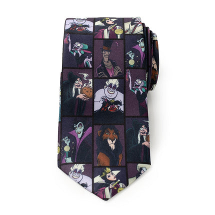 Disney Villains Dark Pattern Men's Tie Disney Ties - Paul Malone.com