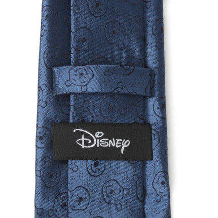 Disney Winnie the Pooh Blue Tonal Men's Tie Disney Ties - Paul Malone.com