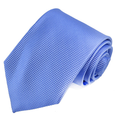 Solid Sky Blue Silk Necktie Set Paul Malone Ties - Paul Malone.com