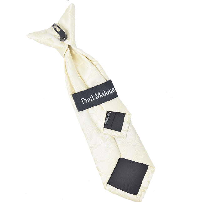 Icory Vines Boys Clip on Tie Paul Malone Ties - Paul Malone.com