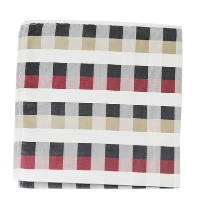 Paul Malone Modern Plaid Silk Pocket Square Paul Malone Pocket Square - Paul Malone.com