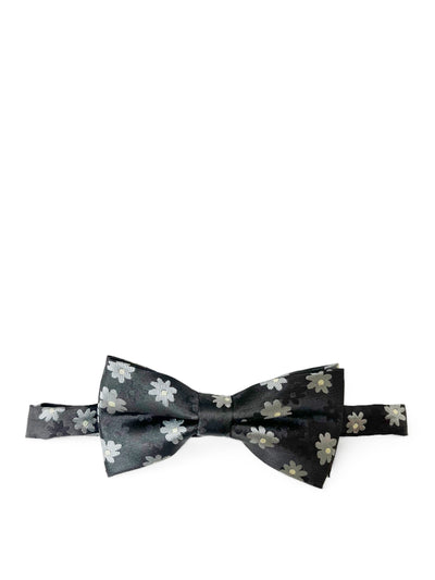 Black Floral Patterned Bow Tie Paul Malone Bow Ties - Paul Malone.com