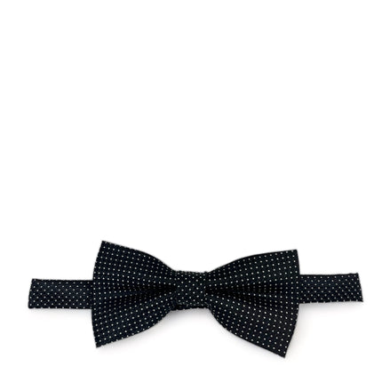 Black Classic Pindot Bow Tie Paul Malone Bow Ties - Paul Malone.com