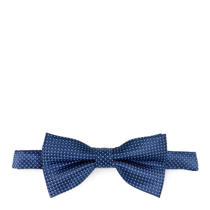 Navy Classic Pindot Bow Tie Paul Malone Bow Ties - Paul Malone.com