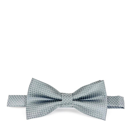 Grey Classic Pindot Bow Tie Paul Malone Bow Ties - Paul Malone.com