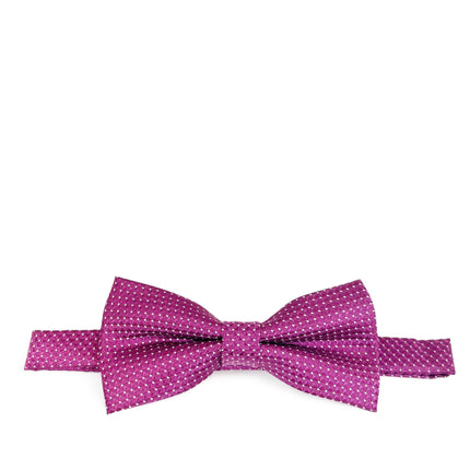 Raspberry Classic Pindot Bow Tie Paul Malone Bow Ties - Paul Malone.com