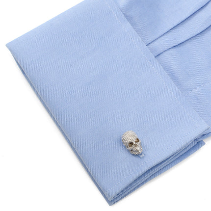 Punks Not Dead Skull Cufflinks Ox and Bull Trading Co. Cufflinks - Paul Malone.com
