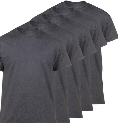 Solid Charcoal Heavy Cotton T-Shirt (5 Pack) Paul Malone T-Shirt - Paul Malone.com