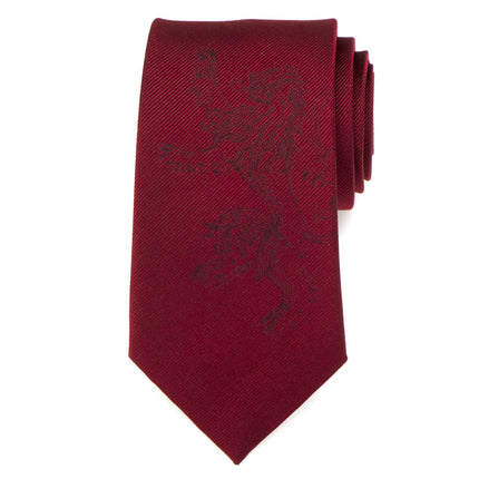 Game of Thrones Lannister Lion Red Men's Tie Game of Thrones Ties - Paul Malone.com
