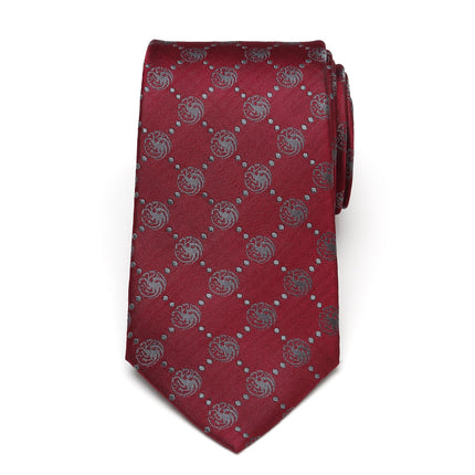 Game of Thrones Targaryen Dragon Scattered Men's Tie Game of Thrones Ties - Paul Malone.com