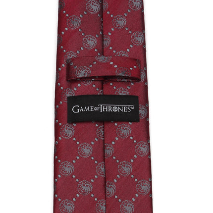 Game of Thrones Targaryen Dragon Scattered Men's Tie Game of Thrones Ties - Paul Malone.com
