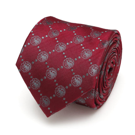 Game of Thrones Targaryen Dragon Scattered Men's Tie Game of Thrones Ties - Paul Malone.com