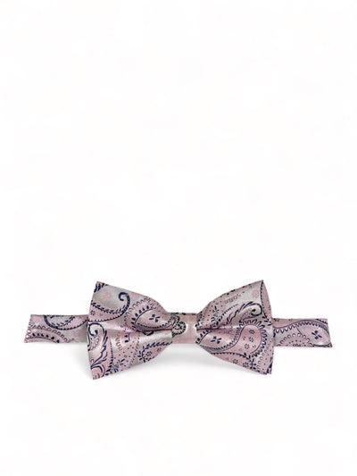 Cashmere Rose Pink Fashionable Paisley Bow Tie Paul Malone Bow Ties - Paul Malone.com