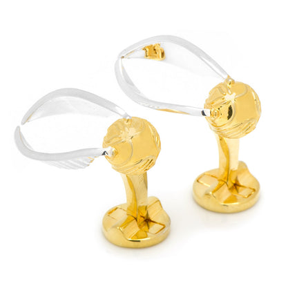 Harry Potter Golden Snitch 3D Cufflinks Harry Potter Cufflinks - Paul Malone.com