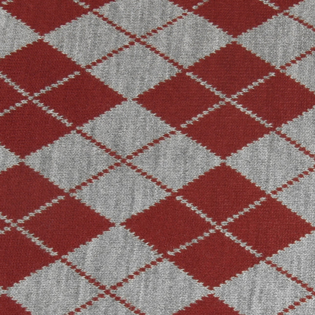 Scottish Red and Grey Men's Scarf Paul Malone Scarves - Paul Malone.com