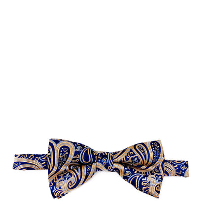 Coral Extraordinary Paisley Bow Tie Paul Malone Bow Ties - Paul Malone.com