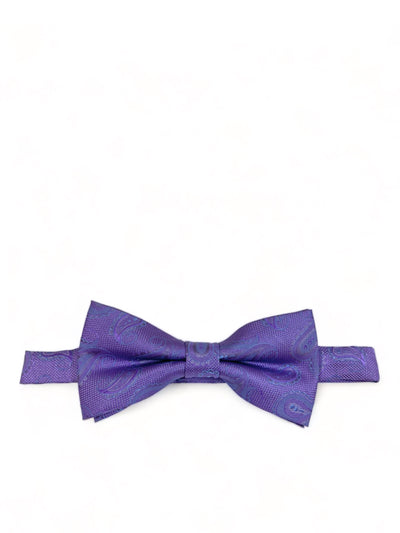 Purple Artisan Paisley Bow Tie Paul Malone Bow Ties - Paul Malone.com