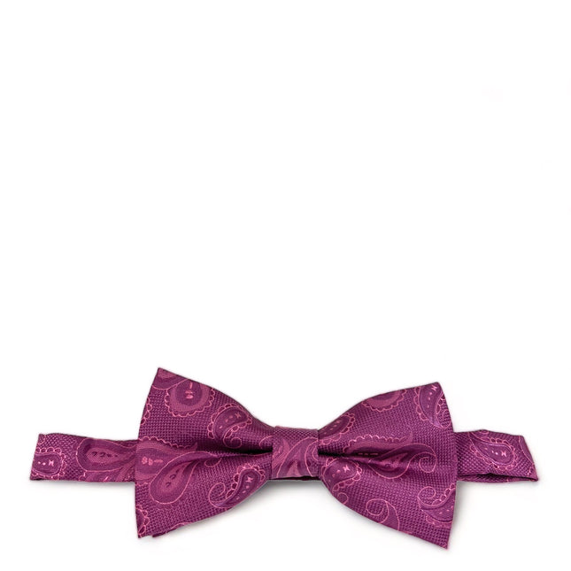 Plum Artisan Paisley Bow Tie Paul Malone Bow Ties - Paul Malone.com