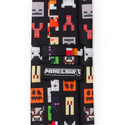 Minecraft Character Black Men's Tie Marvel Ties - Paul Malone.com