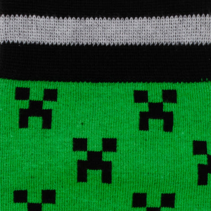 Minecraft Creeper Green Father/Son Sock Set Minecraft Socks - Paul Malone.com