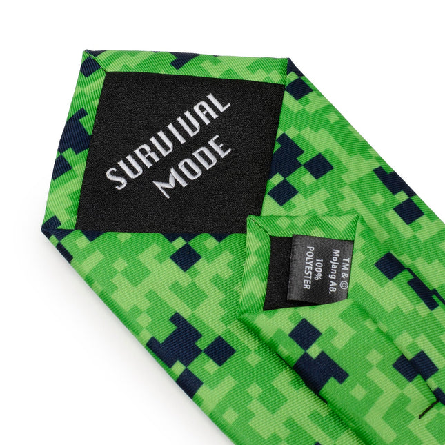 Minecraft Creeper Green Men's Tie Marvel Ties - Paul Malone.com