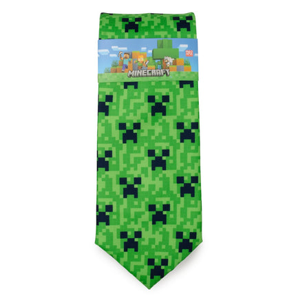 Minecraft Creeper Green Men's Tie Marvel Ties - Paul Malone.com