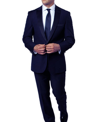 Suit Clearance: Formal Slim Cut Men's Tuxedo Suit 44R Bryan Michaels Suits - Paul Malone.com