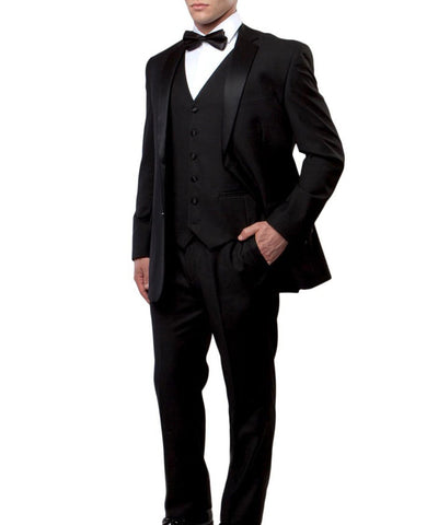 Suit Clearance: The Classic 3 piece Men's Formal Tuxedo 44S Bryan Michaels Suits - Paul Malone.com
