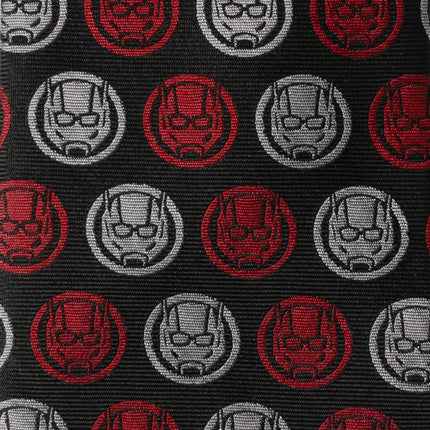 Marvel Ant-Man Red and Gray Charcoal Tie Cufflinks.com Tie - Paul Malone.com